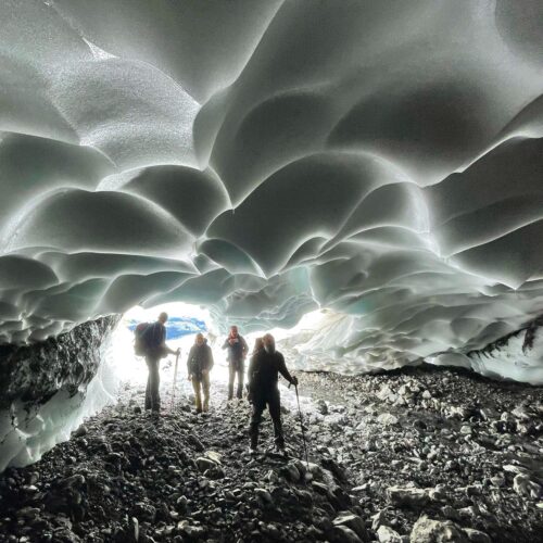 Glacier Cave by Arno DeJong